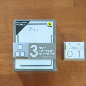 3-Piece Dry Erase Boxtop Set
